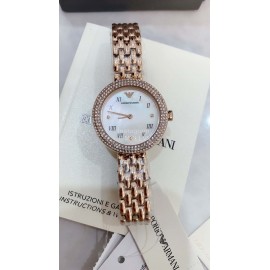 Armani Rosa Series New Watch Luxury Small Round Watch For Women Ar11355
