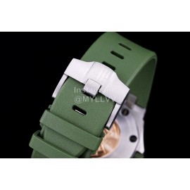 Audemars Piguet 15710st.Oo.A002ca.01 Rubber Band Mechanical Watch Green For Men 
