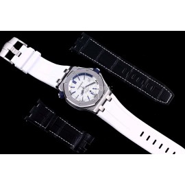 Audemars Piguet 15710st.Oo.A002ca.01 Sapphire Crystal Glass Mechanical Watch White