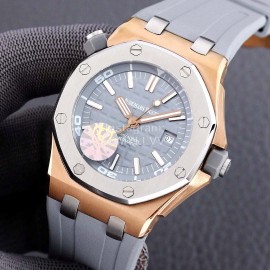 Audemars Piguet 15710st.Oo.A002ca.01 Sapphire Crystal Glass Mechanical Watch For Men Gray