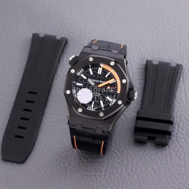 Audemars Piguet 15710st.Oo.A002ca.01 Sapphire Crystal Glass Mechanical Watch Black For Men