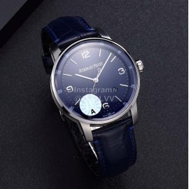 Audemars Piguet Crystal Glass Case Black Mechanical Watch 