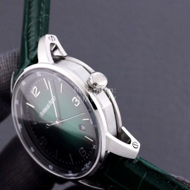 Audemars Piguet Green Crystal Glass Case Mechanical Watch