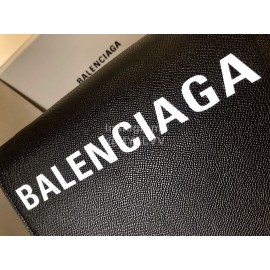 Balenciaga Black Cowhide Crossbody Flap Bag