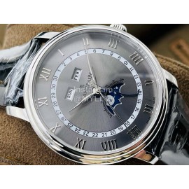 Blancpain Tws Factory Villeret Lunar Phase Display Gray Watch