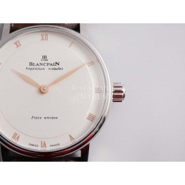 Blancpain 40mm Diameter Dial Watch For Men Brown