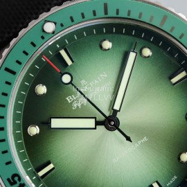Blancpain Bathyscaphe Waterproof Watch Green