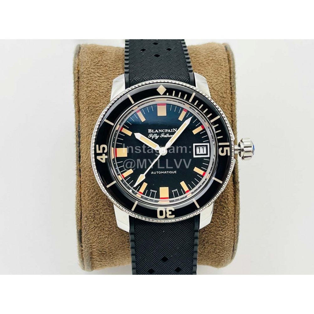 Blancpain Zf Factory 316l Refined Steel Waterproof Watch