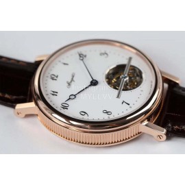 Breguet R8 Factory 316l Refined Steel Watch Rose Gold