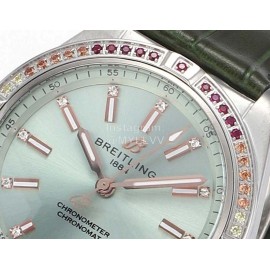 Breitling Chronometer Automatic 36mm Watch For Men And Women Green
