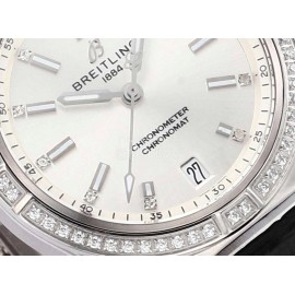 Breitling Diamond Chronometer Automatic 36mm Watch For Men And Women