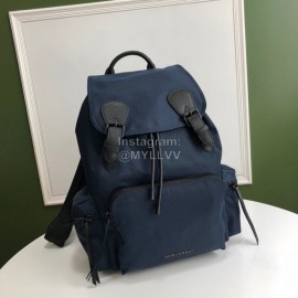 Burberry Fashion Dark Blue Waterproof Backpack