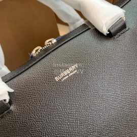 Burberry Black Full Leather Briefcase