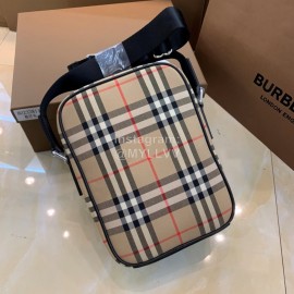 Burberry Fashion Check Waterproof Messenger Bag