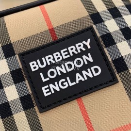 Burberry Fashion Check Waterproof Messenger Bag