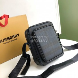 Burberry Fashion Simple Crossbody Bag Blue