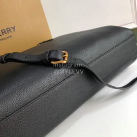 Burberry Black Grain Leather Briefcase