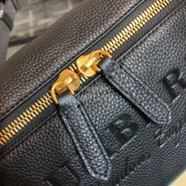 Burberry Black Simple Leather Waist Bag
