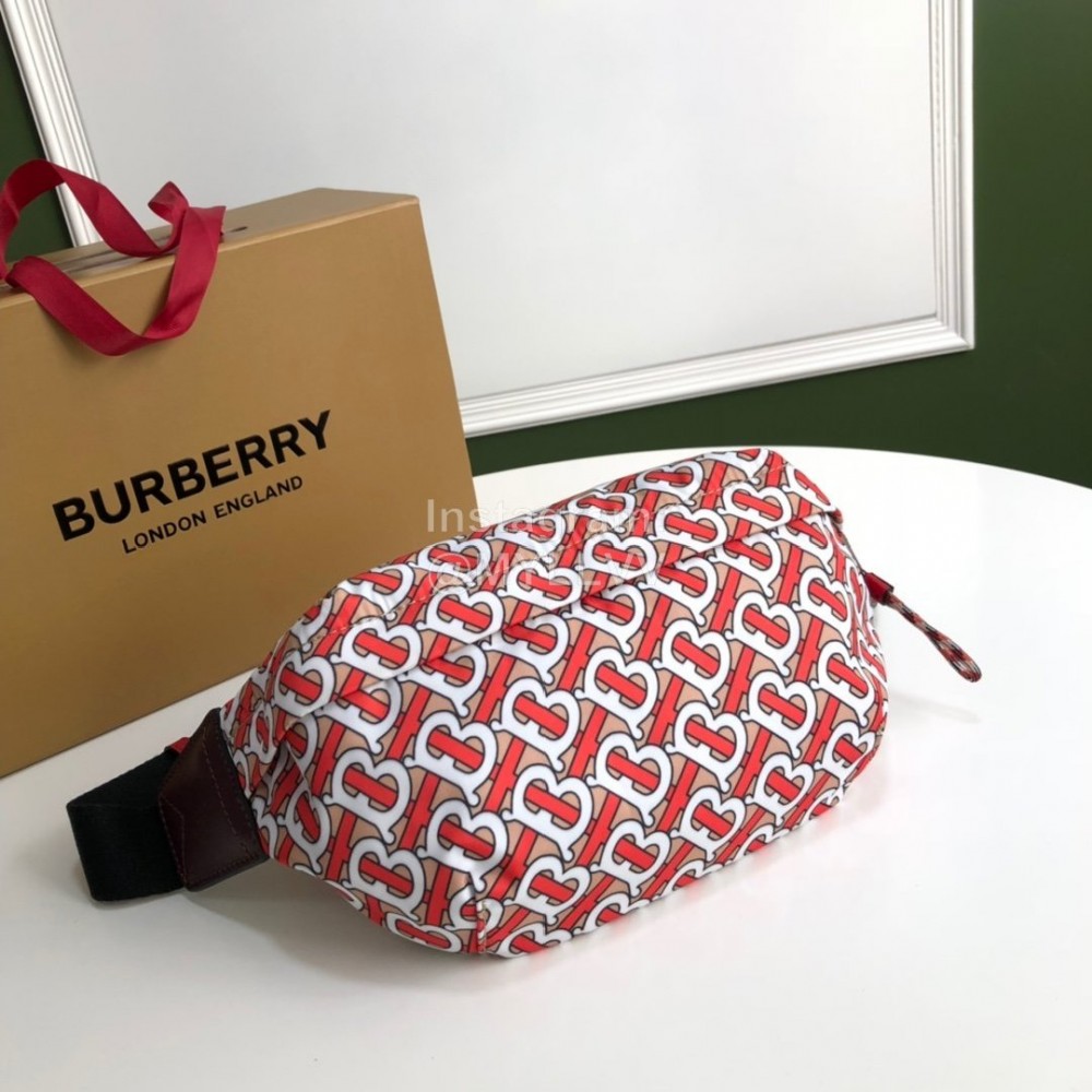 Burberry Vintage Printed Nylon Waist Bag