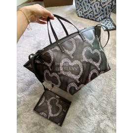 Burberry Classic Fashion Tote Bag For Women Gray