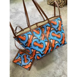 Burberry Classic Fashion Tote Bag For Women Orange