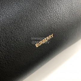 Burberry Smooth Leather Cylinder Shoulder Bag