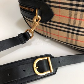 Burberry Stripe Vintage Large Handbag Messenger Bag