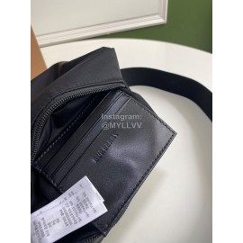 Burberry Black Nylon Light Messenger Bag