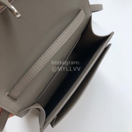 Burberry Vintage Plaid Flip Bag For Women Gray