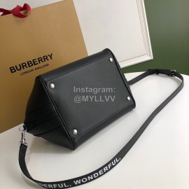 Burberry Printed Leather Handbag Messenger Bag
