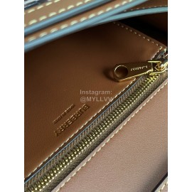 Burberry Print Fashion Lock Messenger Bag