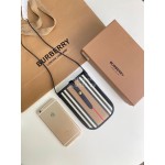 Burberry Stripe Canvas Cross Mobile Phone Cover