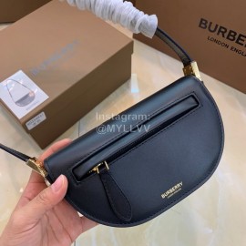 Burberry Black Cowhide Messenger Bag