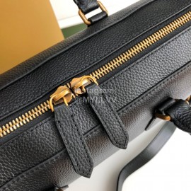 Burberry Black Leather Briefcase
