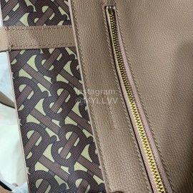 Burberry Apricot Embossed Shopping Bag