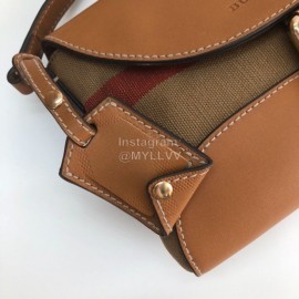 Burberry Brown Leather Crossbody Bag