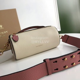 Burberry Fashion Beige Cylindrical Messenger Bag