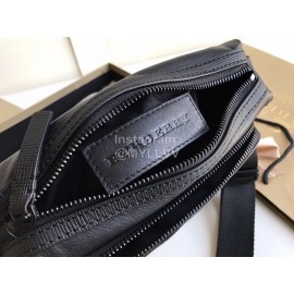 Burberry Small Napa Leather Messenger Bag