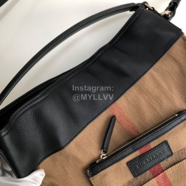 Burberry Color Matching Tassel Handbag