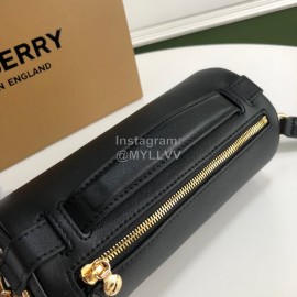 Burberry Smooth Leather Cylindrical Mini Bag