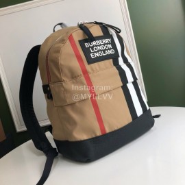Burberry Stripe Nylon Backpack
