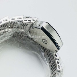 Bvlgari An Factory Diamond Quartz Watch For Women Silver