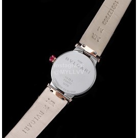 Bvlgari An Factory 28mm Dial Watch For Women White