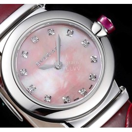Bvlgari An Factory 28mm Dial Watch For Women Pink