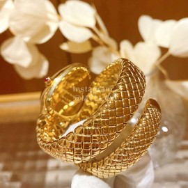 Bvlgari Serpentin Spig Series New Gold Strap Diamond Watch