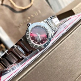 Bvlgari New Binling Binling Steel Strap Diamond Watch