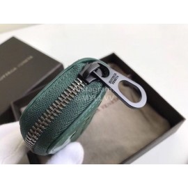 Bottega Veneta New Knitting Cowhide Key Bag Green 120745