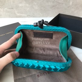 Bottega Veneta Fashion Woven Party Bag For Women Green Blue