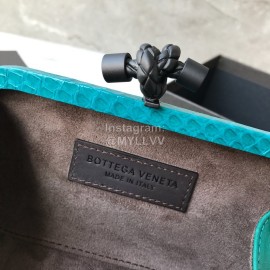 Bottega Veneta Fashion Woven Party Bag For Women Green Blue