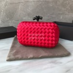 Bottega Veneta Fashion Woven Party Bag For Women Red
